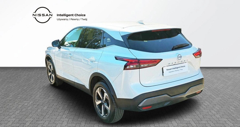 Nissan Qashqai cena 124900 przebieg: 5820, rok produkcji 2023 z Biała małe 137